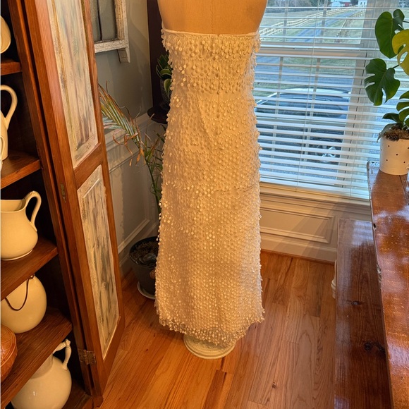 COPY - Delightful vintage J Crew confetti wedding dress - Picture 3 of 4